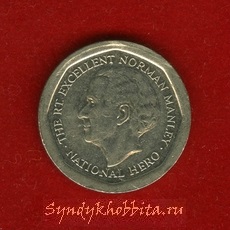 Ямайка 5 долларов 1996 год